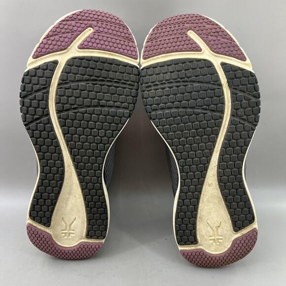 KURU Quantum 2.0 Walking Shoes Women Size 11 Gray Purple Comfort Low Sneakers - Picture 7 of 9